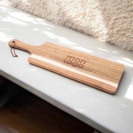 PLANCHE A DECOUPE EN ACACIA PERSONNALISABLE 'NACCIA' 