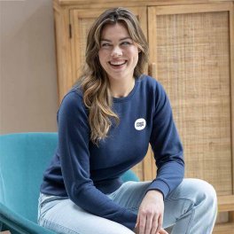 SWEAT PUBLICITAIRE COL ROND FEMME 'ZERIO'