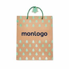 SAC DE CADEAU NOEL PUBLICITAIRE 'OFERTO' 
