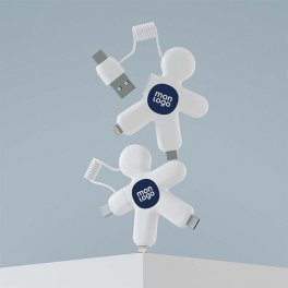 CABLE DE CHARGEMENT PERSONNALISABLE XOOPAR® 'BUDDY CABLE'