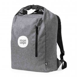 SAC A DOS PERSONNALISABLE ROLL TOP 'PAKAL'