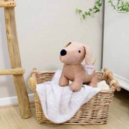 PELUCHE CHIEN COTELE PERSONNALISABLE 'SCOTT'