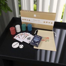 SET DE POKER PERSONNALISABLE 'POKA'