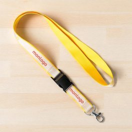 LANYARD AVEC SATIN PERSONNALISABLE 'LUCO SATIN'