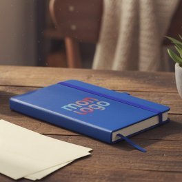 CARNET A6 AVEC PORTE STYLO PERSONNALISABLE 'MARTIN PLUS'