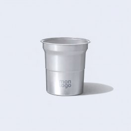 GOBELET EN ALUMINIUM RECYCLE 50CL PERSONNALISABLE 'KNO'