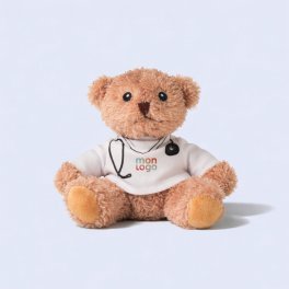 PELUCHE OURSON PERSONNALISABLE 'TEDDY DOCTEUR'