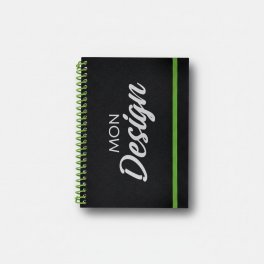 CARNET SPIRALE PERSONNALISABLE 'BILBA'