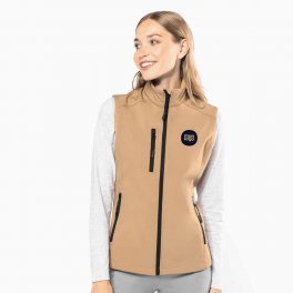 VESTE SOFTSHELL FEMME PERSONNALISABLE 'KARISOFT BW'