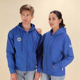SWEAT ZIPPE PERSONNALISABLE 'MORALIE BIO'