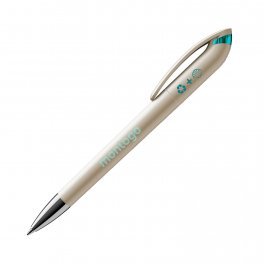 STYLO RECYCLE PERSONNALISABLE 'PEARL CLEAR'