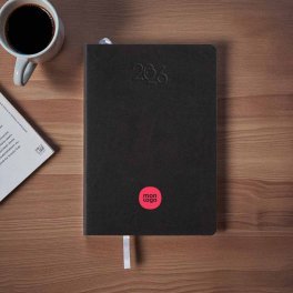 AGENDA SEMAINIER PU SOUPLE PERSONNALISE 'APRIL'