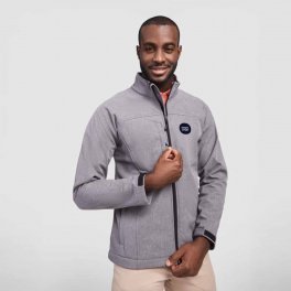 VESTE SOFTSHELL MIXTE 3 COUCHES PERSONNALISEE 'RUDOLPH'
