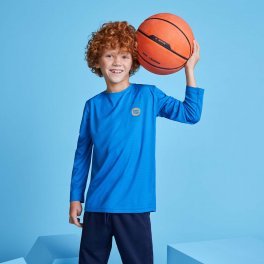 TEE SHIRT SPORT ML ENFANT PERSONNALISE 'ESTORIL'