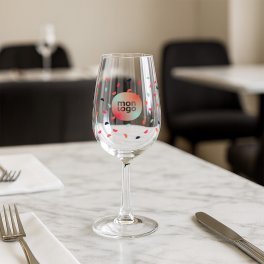 VERRE A VIN PERSONNALISABLE EN VERRE 22CL 'GLASS INAO'