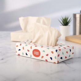 BOITE MOUCHOIR PAPIER RECYCLE PERSONNALISABLE 'TCHOUMA'