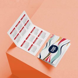 CALENDRIER POCHE PERSONNALISABLE 'FOLDO'