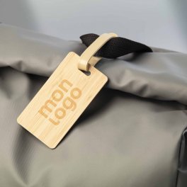 ETIQUETTE A BAGAGES PERSONNALISABLE 'ILAM BAMBOU'