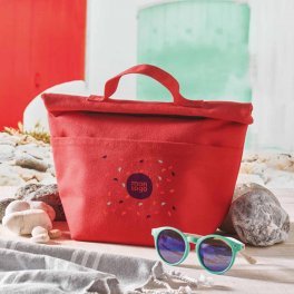 SAC ISOTHERME PERSONNALISABLE EN COTON RECYCLE 'KRYS COUL'