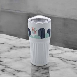 MUG ISOTHERME PERSONNALISE EN ACIER 600ML 'LUCIO'