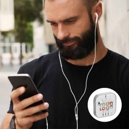 ECOUTEURS FILAIRES PERSONNALISABLE 'MARLO'