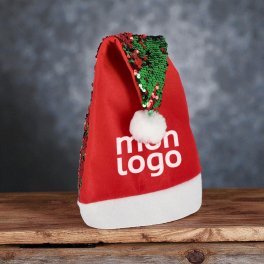 BONNET DE NOEL PAILLETE PERSONNALISE 'FLOCK'