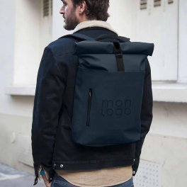 SAC A DOS ROLLTOP PERSONNALISABLE MIF 'EMILIEN'