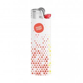 BRIQUET BIC HOLOGRAPHIQUE FINITION MAT PERSONNALISABLE 'FIREFLAMME'