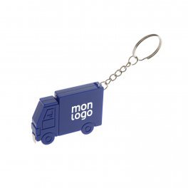 METRE PORTE CLE PERSONNALISABLE 'NELIO CAMION'