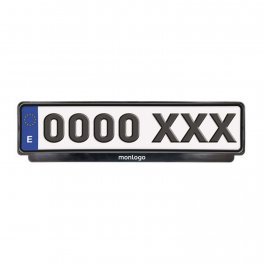 SUPPORT PLAQUE IMMATRICULATION PERSONNALISATION 'DAFTO'