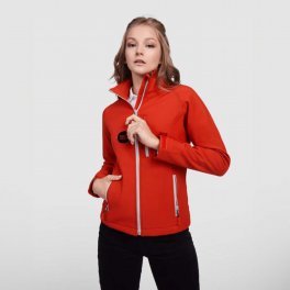 RAPIDE 4J   SOFTSHELL FEMME PERSONNALISABLE 'ANTARDIDA' 