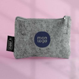 PORTE MONNAIE PERSONNALISE EN FEUTRE 'REDDY COULEUR'