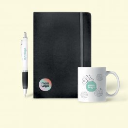 SET CARNET STYLO MUG PERSONNALISABLE 'JOSI'