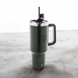 MUG ISOTHERME ACIER 1.2L PERSONNALISE 'TENDENZI INOX'