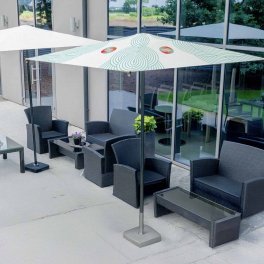 PARASOL SANS EMBASE PERSONNALISABLE 'SENTIDO RECYCLE'