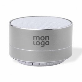 ENCEINTE BLUETOOTH® 3W RECYCLE PERSONNALISABLE 'JOOD ALU'