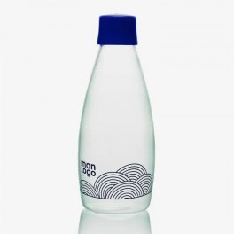 BOUTEILLE VERRE 800 ML PERSONNALISABLE 'GO 08'