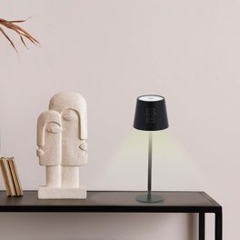 LAMPE DE TABLE PERSONNALISABLE RECHARGABLE 'LUMINOEU'