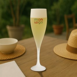 FLUTE A CHAMPAGNE PERSONNALISEE MIF 'BIOCUP CHAMP' 14CL