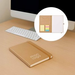 CARNET A5 MULTIFONCTIONS CARTON PERSONNALISABLE 'IDEOS'