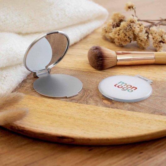 MIROIR DE POCHE PUBLICITAIRE 'BEAUTY'