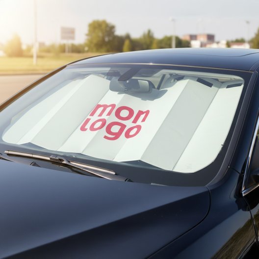 PARE SOLEIL EN CARTON PERSONNALISABLE 'RINALDO'