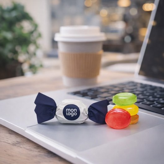 MINI BONBON PUBLICITAIRE 'CANDY' PAPILLOTE