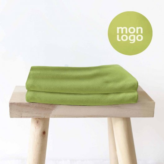 DRAP DE BAIN MICROFIBRE PERSONNALISABLE 100X150 CM 'POLLY' 