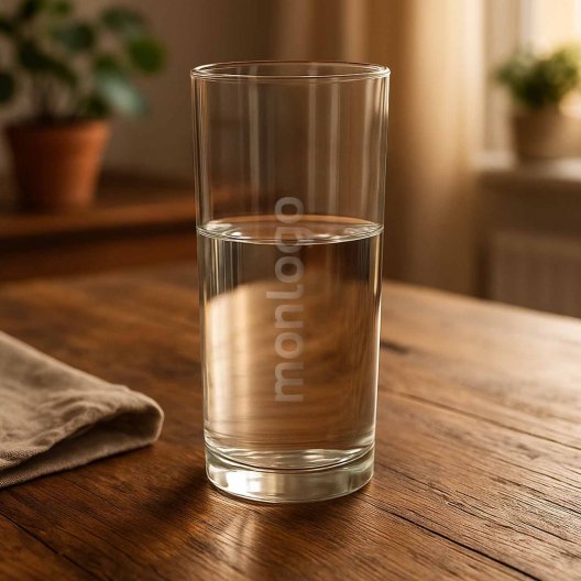 VERRE CYLINDRIQUE PUBLICITAIRE 'ALTONNE'