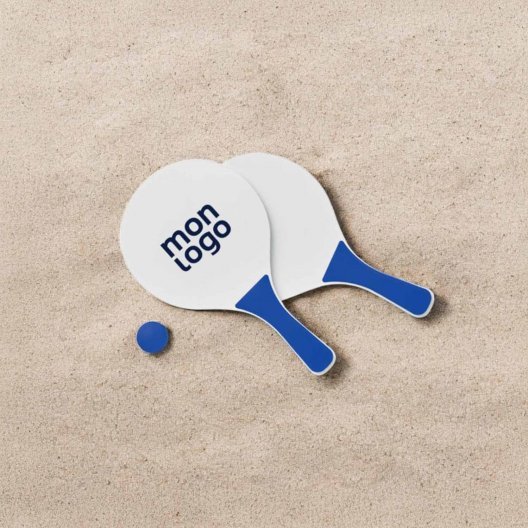 RAQUETTES DE PLAGE PUBLICITAIRE 'SUMMER FEELING'