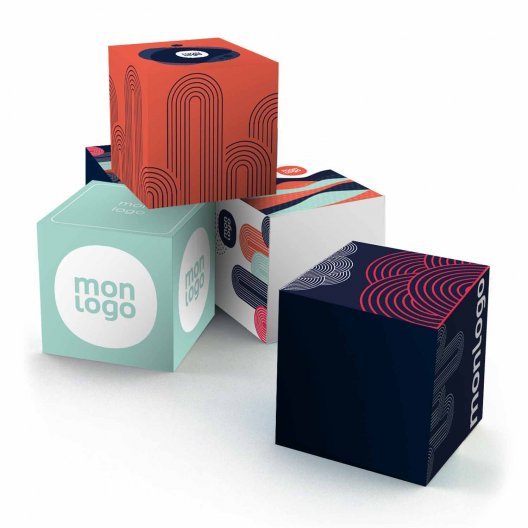 HOUSSE REMPLACEMENT PERSONNALISABLE 'CUBIQUE EU' L