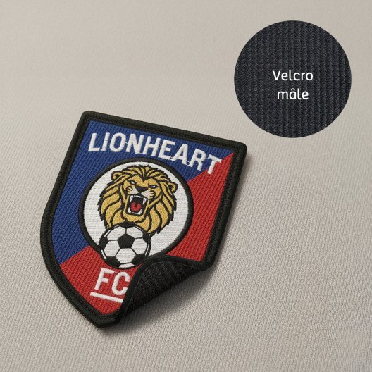 ECUSSON TISSE VELCRO PERSONNALISABLE 'CRAT'