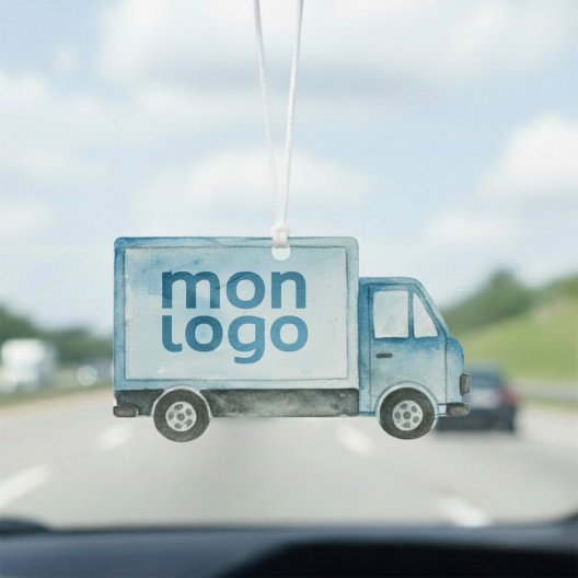 DESODORISANT VOITURE PERSONNALISABLE 'KENDO CAMION'