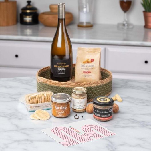 PANIER GOURMAND PUBLICITAIRE 'APERO CHIC'